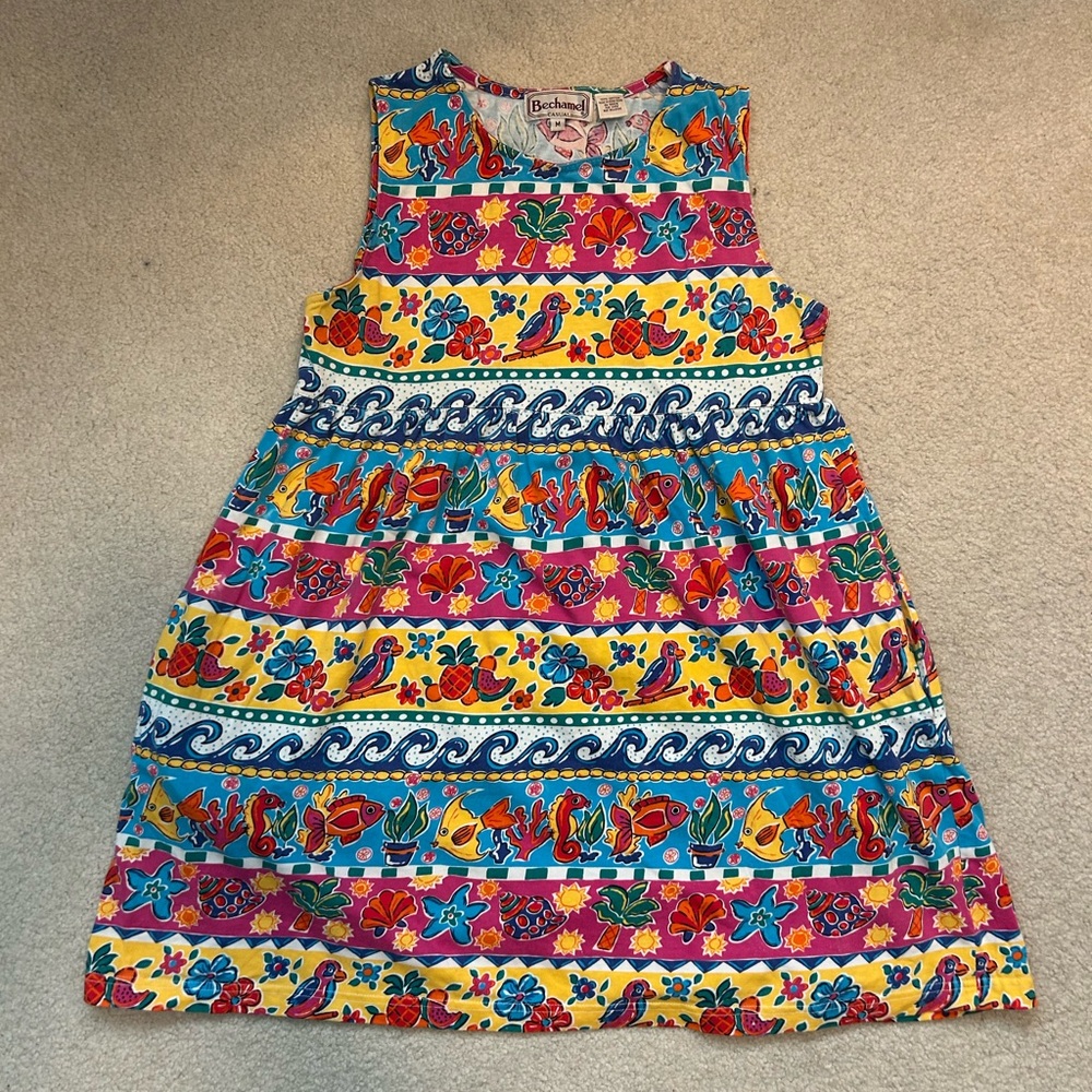 Bechamel Vibrant Tropical Dress